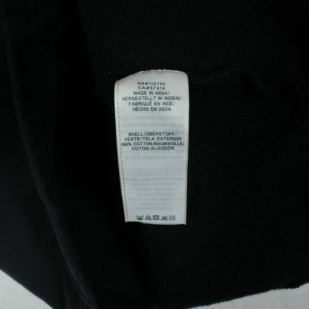 True Religion Mens Black Red Colorblock Short‎ Sleeve Hoodie Popfly PLVR Medium